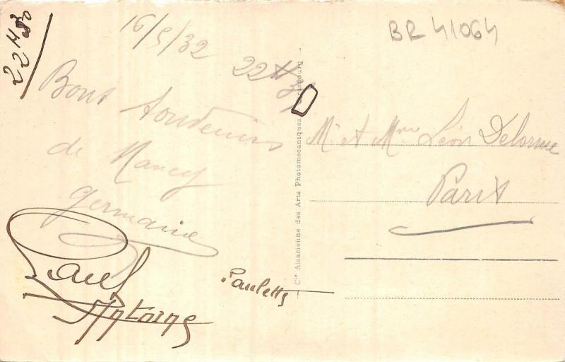 BR41064 Nancy entree du musee lorrain      France