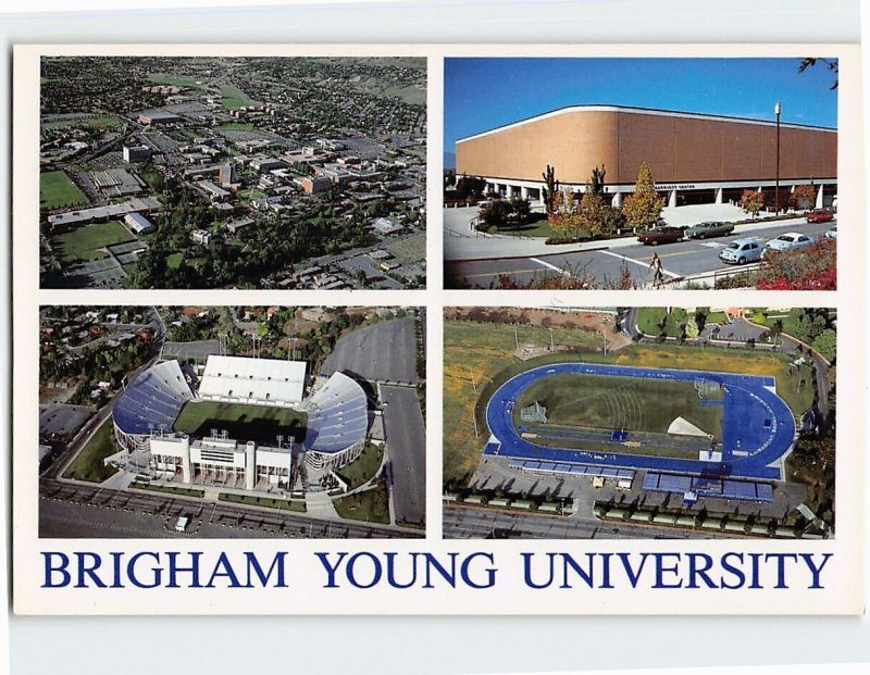 Postcard Brigham Young University Campus, Provo, Utah