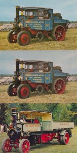 Foden 1916 WW1 Wagon 14078 D & 6350 Postcard Bundle