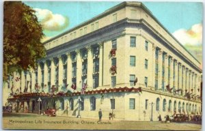 Postcard - Metropolitan Life Insurance Building - Ottawa, Canada