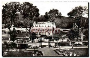 Modern Postcard Bagnoles De L & # 39Orne Casino From Lake saw the Grand Hotel