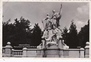 Switzerland Neuchatel Monument de la Republique Photo