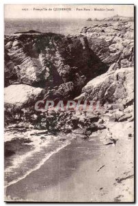 Old Postcard Quiberon Presqu ile De Port Bara Monhir Jacob