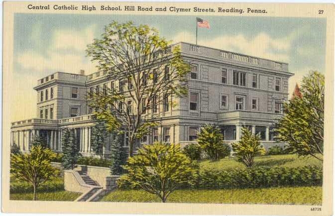 Linen of Central Catholic High School Reading Pennsylvania