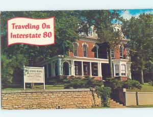 Pre-1980 TRAVEL ON INTERSTATE 80 - GENERAL DODGE HOME Council Bluffs IA c9806@