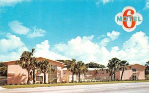 FT LAUDERDALE, FL Florida      MOTEL 6       Roadside Chrome Postcard