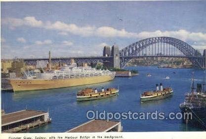 Circular Quay Enlarged Continental Size Ship Unused 