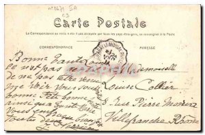 Old Postcard Fall of Summer Station Azergues