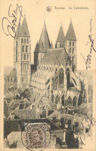 Belgium Tournai cathedrale 1920