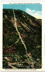 13832 Mt. Manitou Incline Railway, Colorado