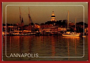 Maryland, Annapolis - Dawn On The Capital- [MD-111X]