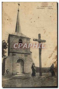 Old Postcard Valley of the Cure Voutenay Church