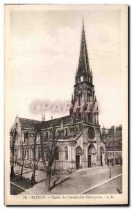 Elbeuf - Church of the Immaculate Conception - Old Postcard