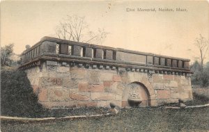 Newton Massachusetts c1910 Postcard Eliot Memorial