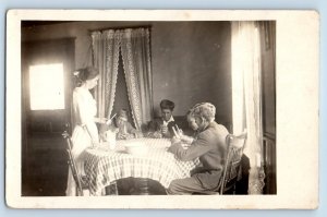 DPO Emerald WI Postcard RPPC Photo Victorian Pregnancy Test Who's Father 1913