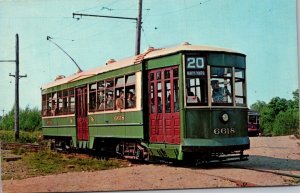 Trains Trolley #6618 Seashore Trolley Museum Kennebunkport Maine