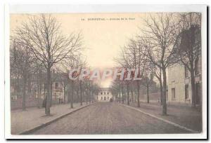 Bonneval Old Postcard Avenue Station