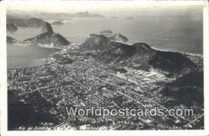 Real Photo Rio De Janeiro Brazil Unused 