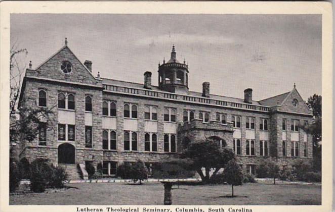 South Carolina Columbia Lutheran Theological Seminary 1943