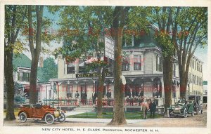 NH, Rochester, New Hampshire, New City Hotel, H.E. Clark Proprietor