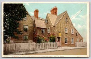 Detroit Pub Co~Salem MA~House Of The Seven Gables On Turner Street~Vintage PC