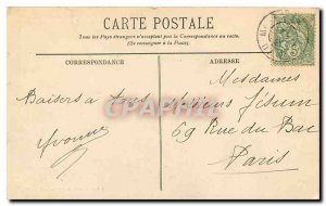 Old Postcard Argentan Church Saint Germain General view