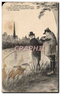 Old Postcard The scenes of j & # 39ous center it takes to takes to fish witho...