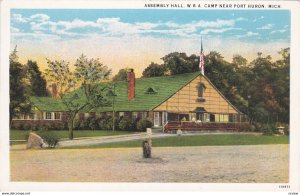 PORT HURON , Michigan , 1910s ; Assembly Hall, W.B.A. Camp