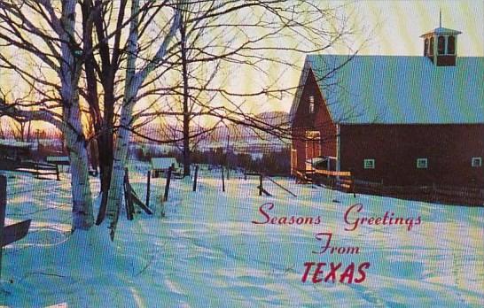 Seasons Greetings From Texas