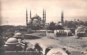 Mosquee de Sutan Ahmed Constantinople Turkey Unused 