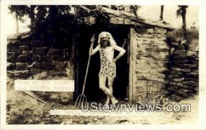 Real Photo - Home of Bob Burns - Van Buren, Arkansas AR