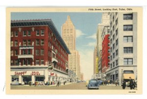 OK - Tulsa. Fifth Street looking East ca 1946