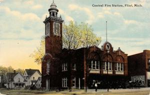 Flint Michigan~Stone's Theatre Sign~Neighborhood of Central Fire Stration~1911 