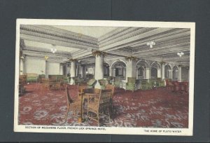 Ca 1908 Post Card French Lick In Interior & Serves Pluto Water Natural Laxative