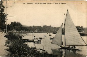 CPA NOGENT-sur-MARNE Bord de MARNE voiler (983185)