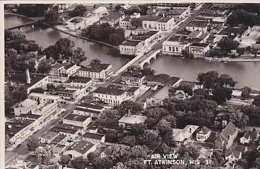 Wisconsin Fort Atkinson Air View