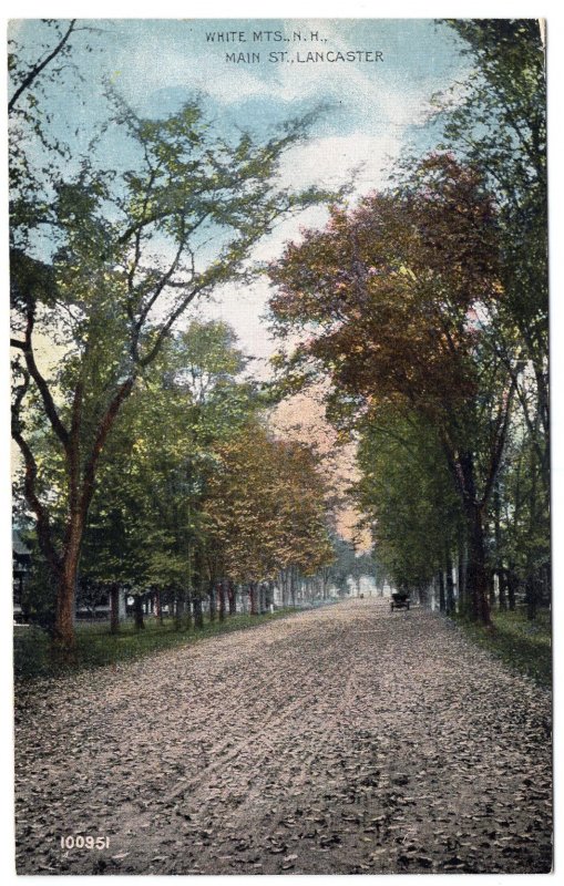 White Mts, N.H., High St. Lancaster