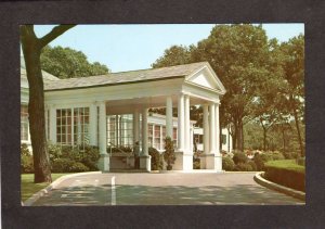 NJ Entrance Seaview Country Club House Absecon New Jersey Postcard