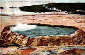 Yellowstone National Park Tea Kettle Upper Basin 1908