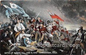 Battle of Bunker Hill, June 17, 1775 Charlestown, Mass Patriotic Unused 