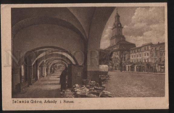 100808 POLAND Jelenia Gora Arkady i. Ratusz Vintage PC