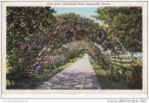 Florida Jacksonville Rose Arbor Confederate Park