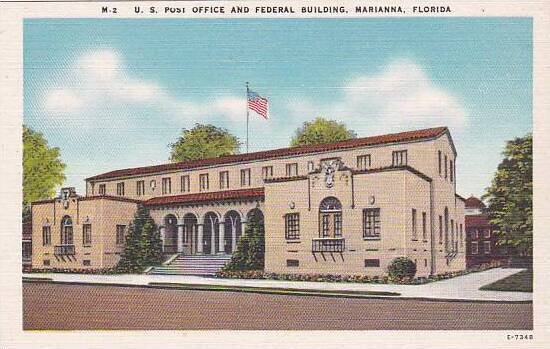 Florida Marianna U S Post Office And Federal Building