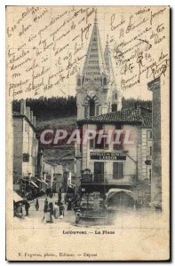 Old Postcard Louvesc Place