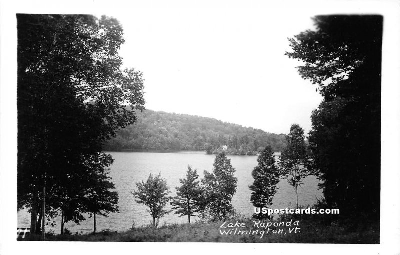 Lake Raponda - Wilmington, Vermont VT  