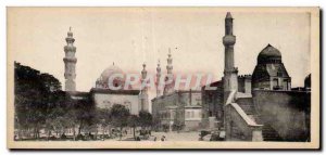 Old Postcard Egypt Egypt Cairo Place Rouineleh and mosques