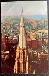 Vintage Postcard 1953 (First Methodist) Temple, Chicago, Illinois (IL)