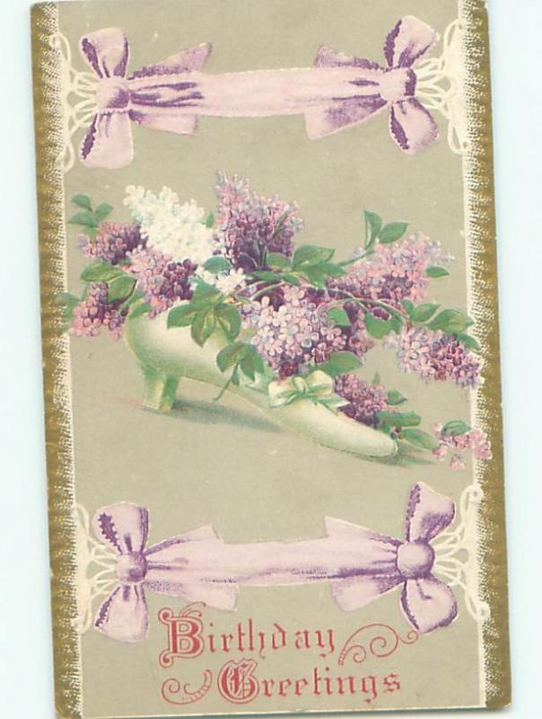 Divided-Back BEAUTIFUL FLOWERS SCENE Great Postcard AA3957