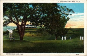 PC GOLF, NEW PANAMA GOLF CLUB, Vintage Postcard (b45308)