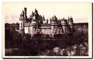 Old Postcard Pierrefonds Chateau is the frontage
